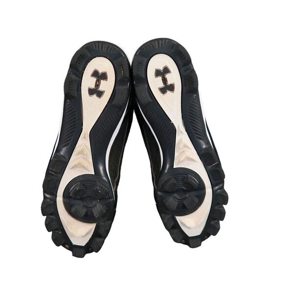 Under Armour Shoes Mens 8.5 Cleats Baseball Sport Black Molded Leadoff III Adult main image 8